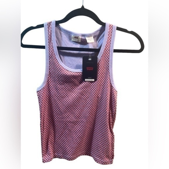 Levis NWT size large ribbed tank top. So cute! - Picture 1 of 3